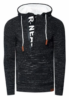 Rusty Neal Kapuzensweatshirt Braun/Hellblau/Grau/Schwarz/Blau/Lila
