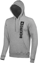 adidas Performance Hoodie Community Vertical Hoody BOXING Dunkelgrau/Grau/Hellgrau/Rosa