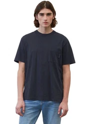 Marc O'Polo DENIM T-Shirt mit Brusttasche Blau/Hellblau/Dunkelblau/Lila