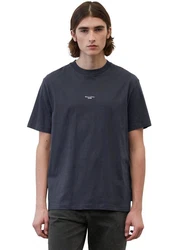 Marc O'Polo DENIM T-Shirt mit Labeling vorne mittig Dunkelblau/Blau/Grau/Grün