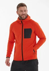 ENDURANCE Sweatjacke Deerto mit Funktion Orange/Rot