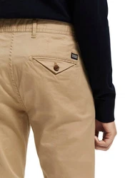 Scotch & Soda Chinohose STUART Regular Slim Fit Khaki/Beige/Braun