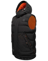 Stone Harbour Steppweste Egoor Sportliche Outdoorweste Schwarz