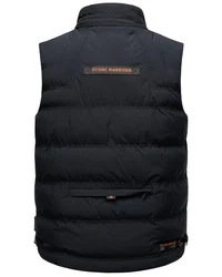 Stone Harbour Steppweste Egoor Sportliche Outdoorweste Schwarz/Rot