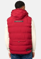 Stone Harbour Steppweste Egoor Sportliche Outdoorweste Rot