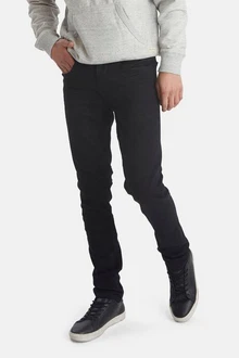 Blend 5-Pocket Jeans Slim-fit Jet Multiflex Dunkelblau/Schwarz