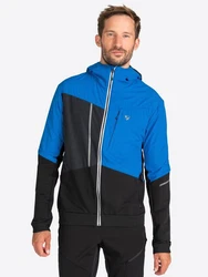 Ziener Funktionsjacke NIKOLO Hellblau/Blau/Orange