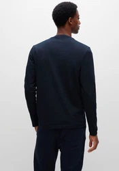 BOSS Shirt 'Chark' Dunkelblau/Braun