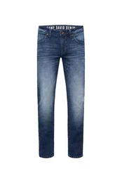 Regular-fit-Jeans mit Bleaching-Effekten