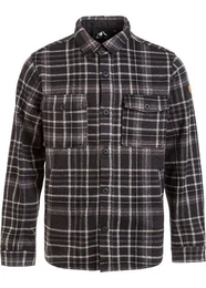 Fleeceshirt Dewey mit modischem Karo-Muster