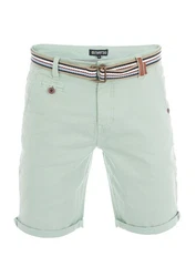 riverso Herren Chino Shorts RIVKlaas Regular Fit Gürtel Bermuda Kurze Hose (19400) 