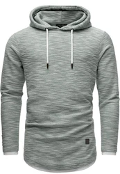 Amaci&Sons Kapuzenpullover LEXINGTON Dunkelgrün/Grün/Grau/Hellgrau/Khaki