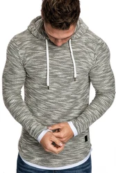 Amaci&Sons Kapuzenpullover LEXINGTON Dunkelgrün/Grün/Grau/Hellgrau/Khaki