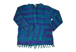 SIMANDRA Kapuzenpullover Sherpa Herren Blau/Lila/Grün/Türkis/Orange