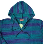 SIMANDRA Kapuzenpullover Sherpa Herren Blau/Lila/Grün/Türkis/Orange