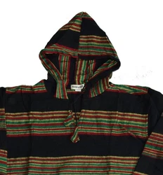 SIMANDRA Kapuzenpullover Sherpa Herren Mischfarben/Schwarz/Beige/Braun/Dunkelgrün