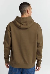 !Solid Sweatshirt 'Lenz' Khaki/Dunkelgrün/Braun