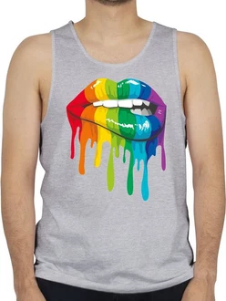 Shirtracer Tanktop Lippen LGBT & LGBTQ LGBT Kleidung Shirtracer Tanktop Lippen LGBT & LGBTQ LGBT Kleidung