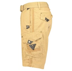 Geographical Norway Cargoshorts Kurze Outdoorhose Basic Herrenshorts mit Gürtel 