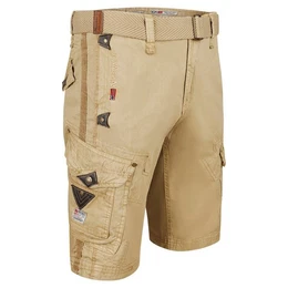 Cargoshorts Kurze Outdoorhose Peanut Basic (1-tlg) Herrenshorts mit Grtel, Gre S bis 5XL