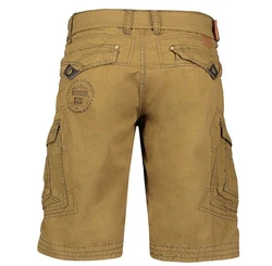 Geographical Norway Cargoshorts Kurze Outdoorhose Basic Herrenshorts mit Gürtel 