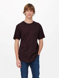 ONLY & SONS T-Shirt ONSMATT Basic (3971) Weinrot