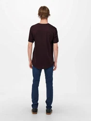 ONLY & SONS T-Shirt ONSMATT Basic (3971) Weinrot
