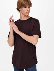 ONLY & SONS T-Shirt ONSMATT Basic (3971) Weinrot