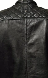 Zimmert Leather Lederweste Nilo Dunkelgrün/Schwarz