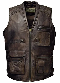 Zimmert Leather Lederweste Nilo