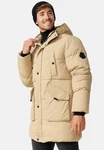 Indicode Winterjacke Dexter Beige/Khaki