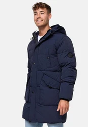 Indicode Winterjacke Dexter Dunkelblau/Blau/Hellblau