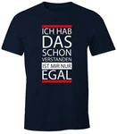 MoonWorks Print-Shirt Herren T-Shirt Dunkelblau/Grau/Rot MoonWorks Print-Shirt Herren T-Shirt Dunkelblau/Grau/Rot