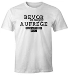 MoonWorks Print-Shirt Herren Spruch T-Shirt 
