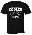 MoonWorks Print-Shirt Herren T-Shirt So sieht ein richtig ein richtig cooler aus mit Print Schwarz MoonWorks Print-Shirt Herren T-Shirt So sieht ein richtig ein richtig cooler aus mit Print Schwarz