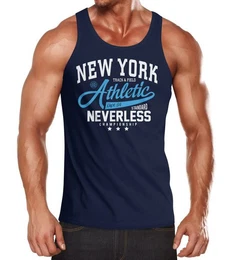 Tanktop Herren Tank-Top New York Athletic mit Print