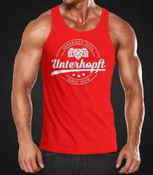 MoonWorks Tanktop Chronisch Unterhopft Rot
