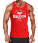 MoonWorks Tanktop Chronisch Unterhopft Rot