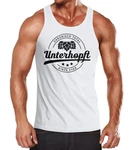 MoonWorks Tanktop Chronisch Unterhopft Weiß/Creme/Grau/Hellblau