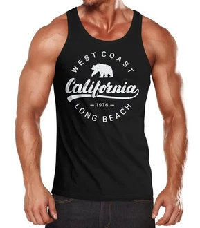 Neverless Tanktop Herren California Republic Muskelshirt Neverless Tanktop Herren California Republic Muskelshirt