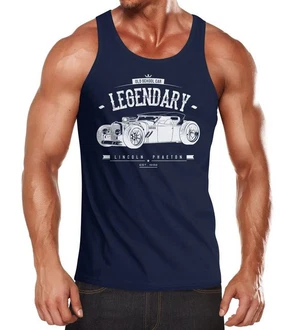 MoonWorks Tanktop Herren Hot Rod Retro Auto Car Oldschool Rockabilly Muskelshirt Achselshirt MoonWorks Tanktop Herren Hot Rod Retro Auto Car Oldschool Rockabilly Muskelshirt Achselshirt