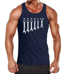Tanktop Herren Tanktop Bierffner Flaschenffner Schraubenschlssel Muskelshirt Achselshirt mit Print