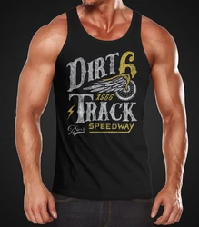 Neverless Tank-Top Dirt Track Racing Braun
