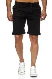 Leinenhose Leinenhose Kurze Hose Herren Leinen-Shorts lssige Mnner Freiz (1-tlg) kurze Mnner Strandhose im Leinen-Look