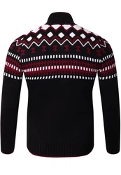 Reslad Herren Strickpullover Crewneck Zipper Norweger Pullover RS-3110 RS-3110