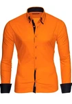 Reslad Langarm Hemd Alabama RS-7050 Orange