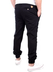 Reslad Chinohose Jogg-Chino Herren-Hose Harem Jogging-Chinohose RS-2055 Schwarz/Dunkelgrau/Khaki