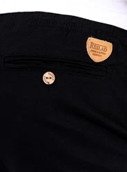 Reslad Chinohose Jogg-Chino Herren-Hose Harem Jogging-Chinohose RS-2055 Schwarz/Dunkelgrau/Khaki