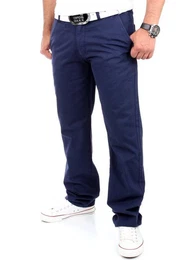 Chinohose Herren Chinohose (1-tlg) Chino Hose aus Baumwolle Regular Fit