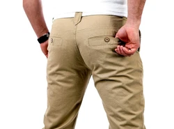 Reslad Chinohose Regular Fit Gelb/Grün/Rot/Rosa/Beige